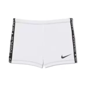 Nike Tape Swimming Trunks Mens - White