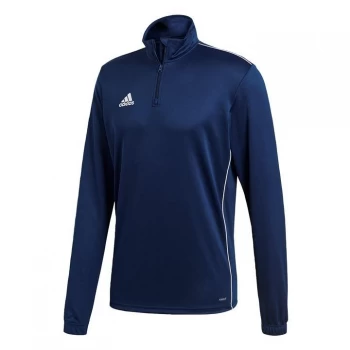 adidas Core 18 Training Top Mens - Dark Blue / White