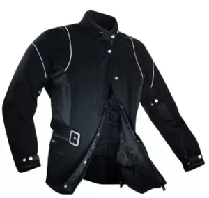 Spidi Kay Ladies Motorcycle Textile Jacket, black, Size 50 for Women, black, Size 50 for Women