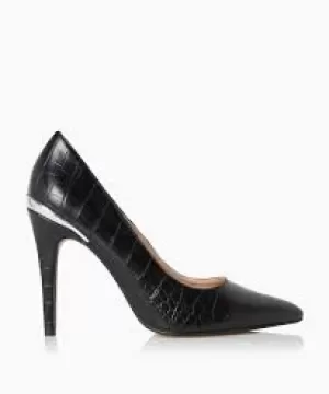 Head Over Heels by Dune Black 'Azirah' Pointed Toe Court Shoes - 3