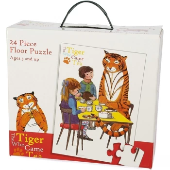 The Tiger Who Came to Tea Floor Jigsaw Puzzle - 24 Pieces