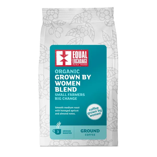 Equal Exchange Organic Grown By Women Ground Coffee 227g