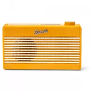 RAMBLERBTMSY Retro FM/DAB/DAB+ Bluetooth Radio - Sunburst Yellow