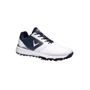 Callaway 2022 Mens CHEV LS Golf Shoes WHITE/NAVY/RED - UK9