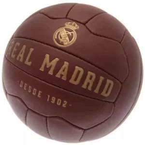 Real Madrid FC Faux Leather Football Size 5