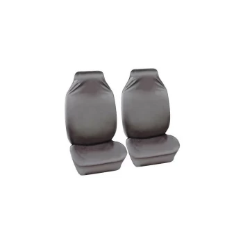 Car Seat Cover Defender - Front Pair - Grey - 42302 - Cosmos