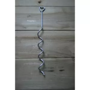 1 x Gazebo Tie Down Corkscrew Stake