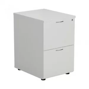 First White 2 Drawer Filing Cabinet KF79919