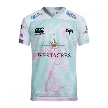 Canterbury Ospreys Alternate Pro Shirt 2020 2021 Junior - White