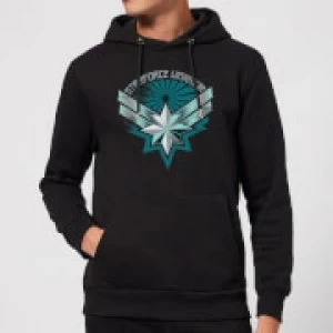 Captain Marvel Starforce Warrior Hoodie - Black - XXL