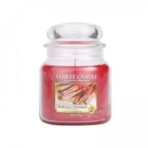 Yankee Candle Sparkling Cinnamon Medium Candle 411g