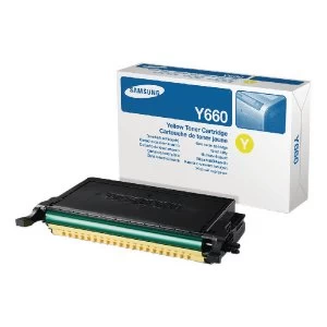 Samsung CLP Y660B Yellow High Yield Toner Cartridge ST959B