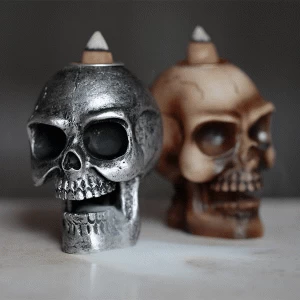 Skull Backflow (1 Random Supplied) Incense Burner