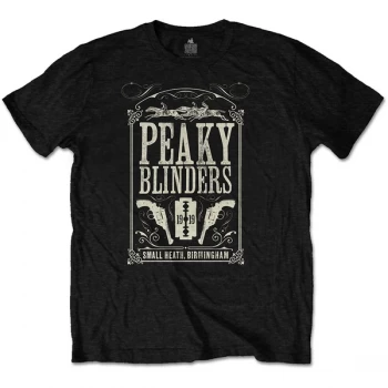 Peaky Blinders - Soundtrack Unisex Large T-Shirt - Black