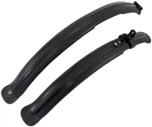 Full Length Cycle Mudguard Set - Black SMU655F/R SPORT DIRECT