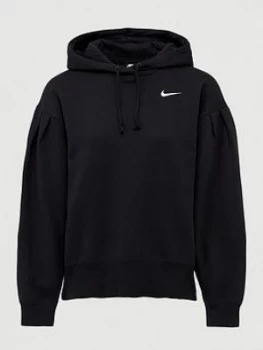 Nike NSW Trend Pullover Hoodie - Black, Size S, Women