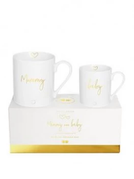 Katie Loxton Mummy and Baby Porcelain Mug