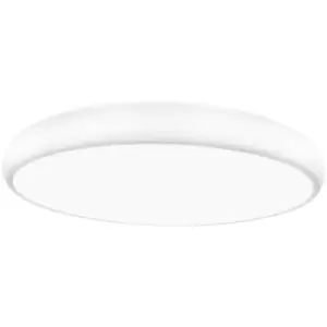 Merano - Baddeck 61cm Integrated LED Semi Flush Light White Aluminium LED 62W 3720Lm 3000K