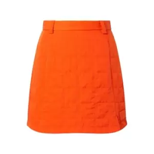 Calvin Klein Jeans Square QUIlTLING Lw Padded Skirt - Orange