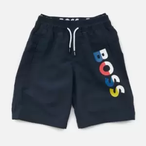 Hugo Boss Boys' Swim Shorts - Navy - 14 Years