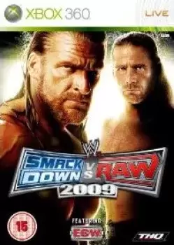 WWE Smackdown Vs Raw 2009 XBox 360 Game