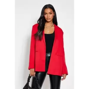 I Saw It First Ultimate Oversized Blazer - Red