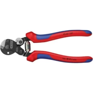 Draper Knipex Wire Rope Cutters with Heavy Duty Handles, 160mm