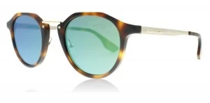 McQ PU0036S Sunglasses Havana Gold Green 002 48mm