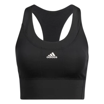 adidas Running Medium-Support Pocket Bra Womens - Black