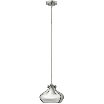 Elstead - Hinkley Congress Dome Pendant Light 1x E27 Chrome