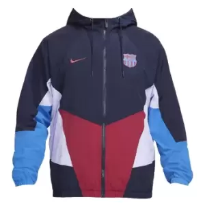 2021-2022 Barcelona Heritage Woven Jacket (Noble Red)