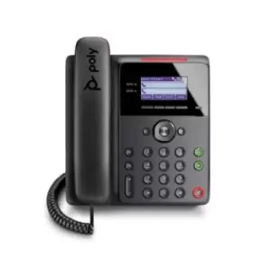 POLY EDGE B20 IP phone Black 8 lines