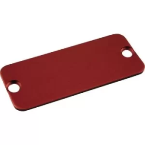 Hammond Electronics 1455PALRD-10 End cover (L x W) 120.5mm x 30.5mm Aluminium Red 10 pc(s)