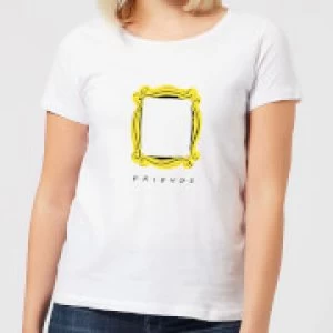 Friends Frame Womens T-Shirt - White - L