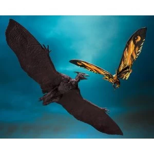 Godzilla: King of the Monsters 2019 S.H. MonsterArts Action Figure 2-Pack Mothra & Rodan