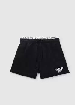 Emporio Armani Mens Swim Shorts In Black