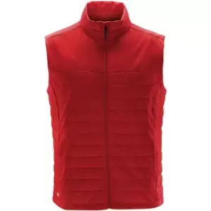 Stormtech Mens Quilted Nautilus Vest/Gilet (L) (Bright Red)