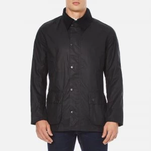 Barbour Heritage Mens Ashby Wax Jacket - Navy - L