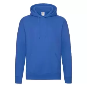 Fruit of the Loom Mens R Hoodie (M) (Royal Blue Heather)