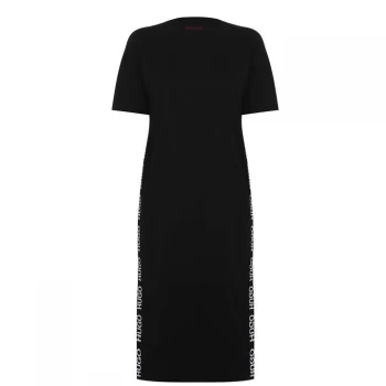 Hugo Boss Nessuna Jersey Dress Black Size L Women