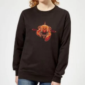 Aquaman Brine King Womens Sweatshirt - Black - XL
