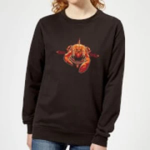 Aquaman Brine King Womens Sweatshirt - Black - XXL