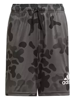 adidas Older Boys Designed 2 Move Seasonal Shorts - Black, Size 9-10 Years