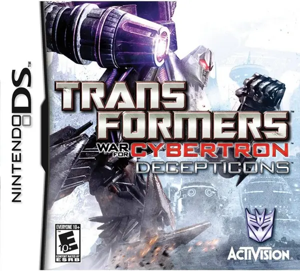 Transformers War For Cybertron Decepticon Nintendo DS Game