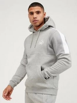 Kings Will Dream Kings Will Dream Roxlow Fleece Overhead Hoodie Tracksuit, Grey Marl, Size L, Men