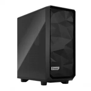 Fractal Design Meshify 2 Compact (Dark TG) Gaming Case w/ Dark Tint Glass Window, ATX, Angular Mesh Front, 3 Fans, Detachable...