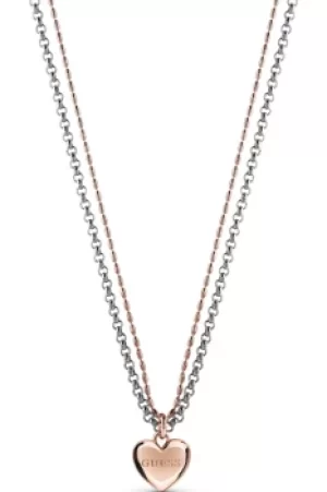 Ladies Guess Jewellery Unchain My Heart Necklace UBN78078