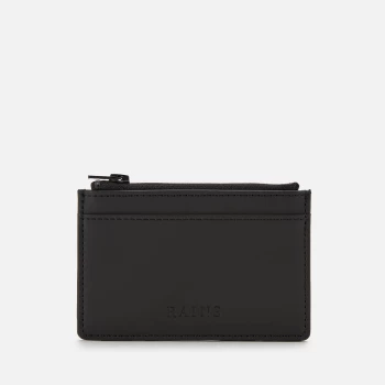 Rains Zip Wallet - Black