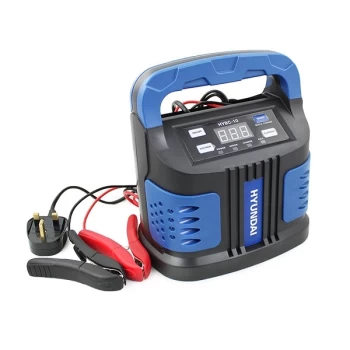 Hyundai 6v and 12v Battery Boost Charger, 15 Amp HYBC-10