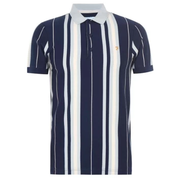 Farah Stripe Polo Shirt - 996 Yale